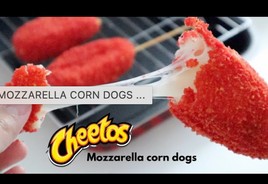 Hot Cheetos Mozzarella Hotdog