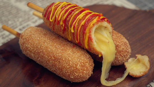 Cheddar Cheese Hotdog